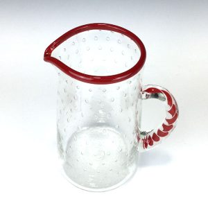 Christmas Pitcher with Cane Handle by Michael Egan